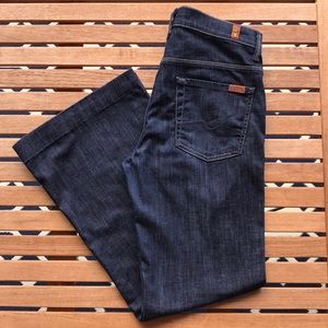 7FAM Wide Leg “Ginger” Trousers, Sz 28, Like New!